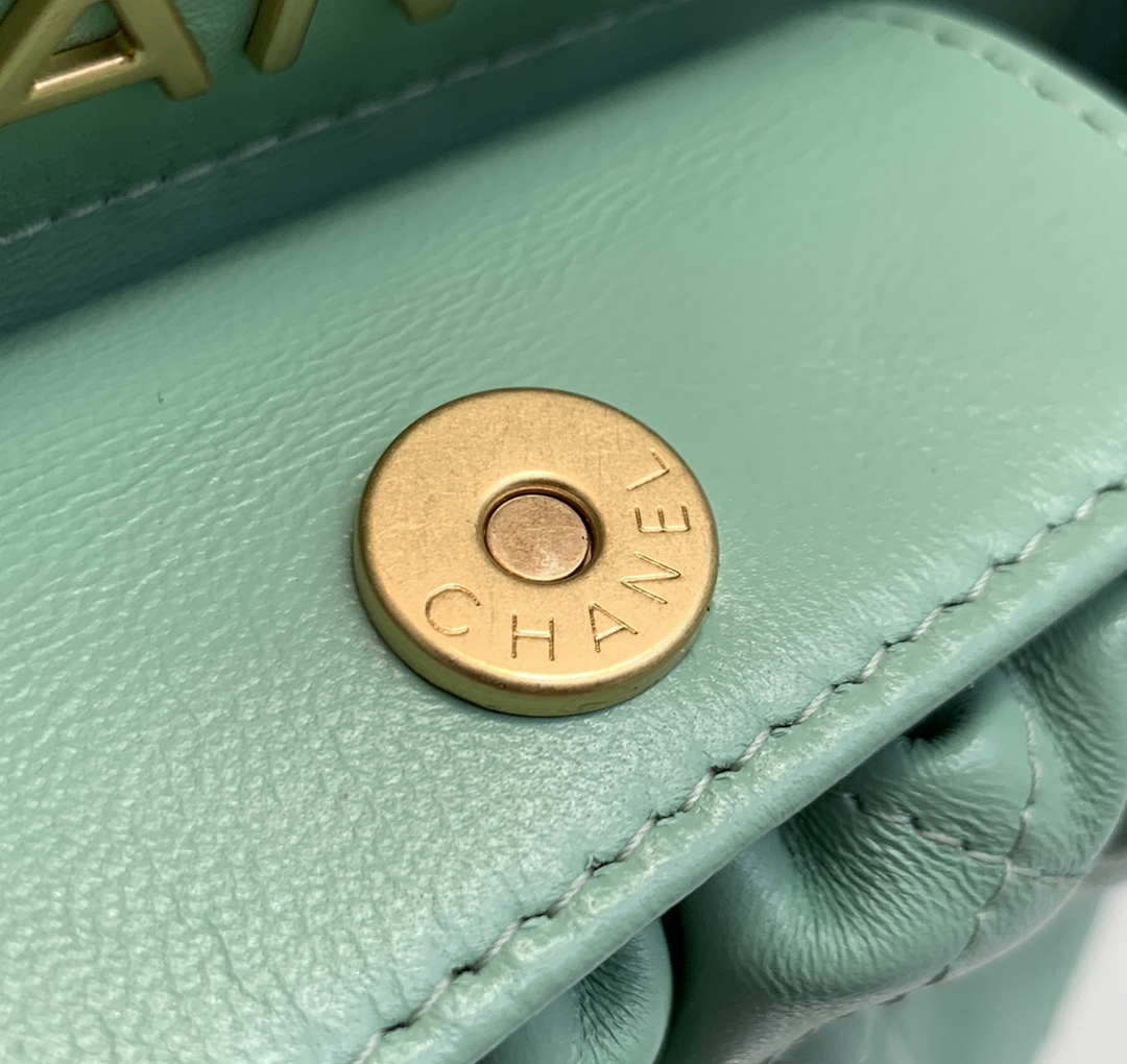 CN AS3793 Small Bucket Bag Lambskin Resin & Gold-Tone Metal Light Green 5 chanel as3793 small bucket bag lambskin resin gold tone metal light green 005 luxibags.ru .jpg