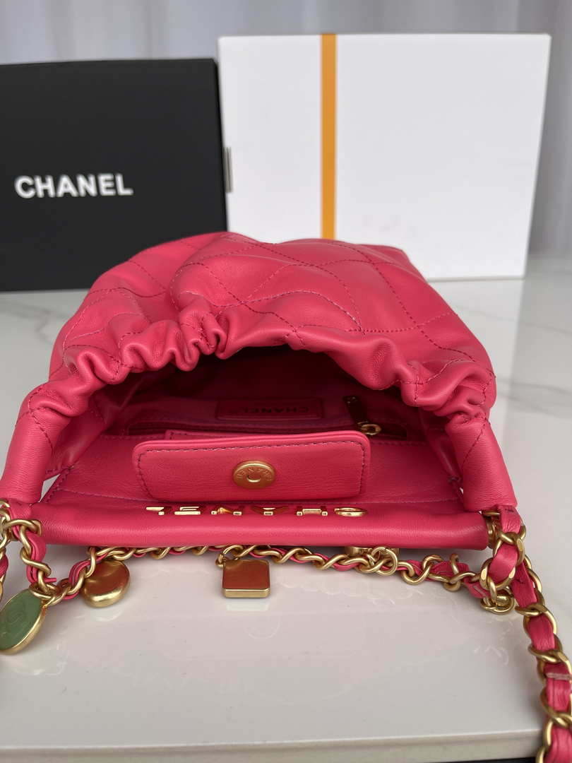 CN AS3793 Small Bucket Bag Lambskin Resin & Gold-Tone Metal Red 8 chanel as3793 small bucket bag lambskin resin gold tone metal red 008 luxibags.ru .jpg