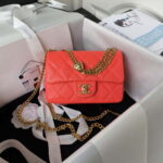 chanel as3828 mini flap chain bag red calfskin gold 001 luxibags.ru .jpg