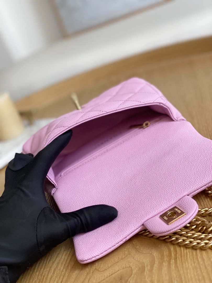 CN AS3829 Mini Flap Chain Bag Light Pink Calfskin Gold 8 chanel as3829 mini flap chain bag light pink calfskin gold 008 luxibags.ru .jpg