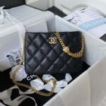 chanel as3830 small hobo handbag black calfskin gold 001 luxibags.ru .jpg