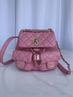 chanel as3860 backpack shiny lambskin gold pink 001 luxibags.ru .jpg