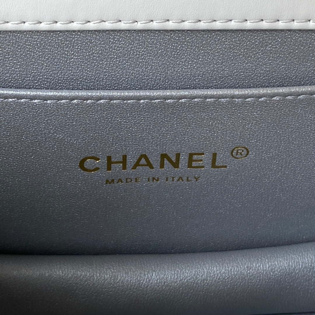 CN AS3886 Mini Flap Bag With Top Handle Shiny Calfskin White Gold 7 chanel as3886 mini flap bag with top handle shiny calfskin white gold 007 luxibags.ru .jpg