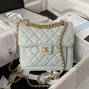 chanel as3932 flap classic bag cf lambskin light blue gold 001 luxibags.ru .jpg