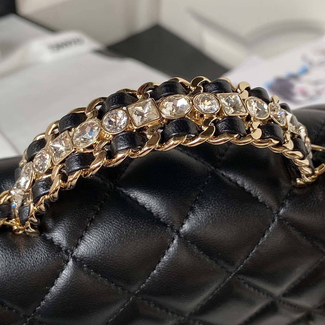 CN AS4141 Camellia Embossed With top Handle Bag Black 4 chanel as3970 flap bag with top handle lambskin gold tone metal black 004 fbae916e 6332 4d6a 944a 7870bd87cd59 luxibags.ru .jpg