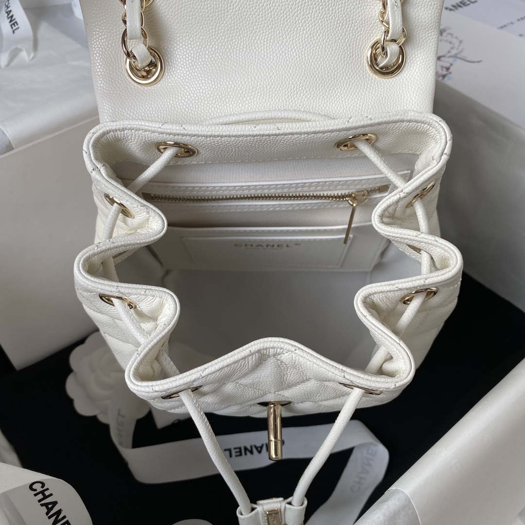 CN AS4058 Backpack Grained Shiny Calfskin & Gold-Tone Metal White 7 chanel as4058 backpack grained shiny calfskin gold tone metal white 007 luxibags.ru .jpg