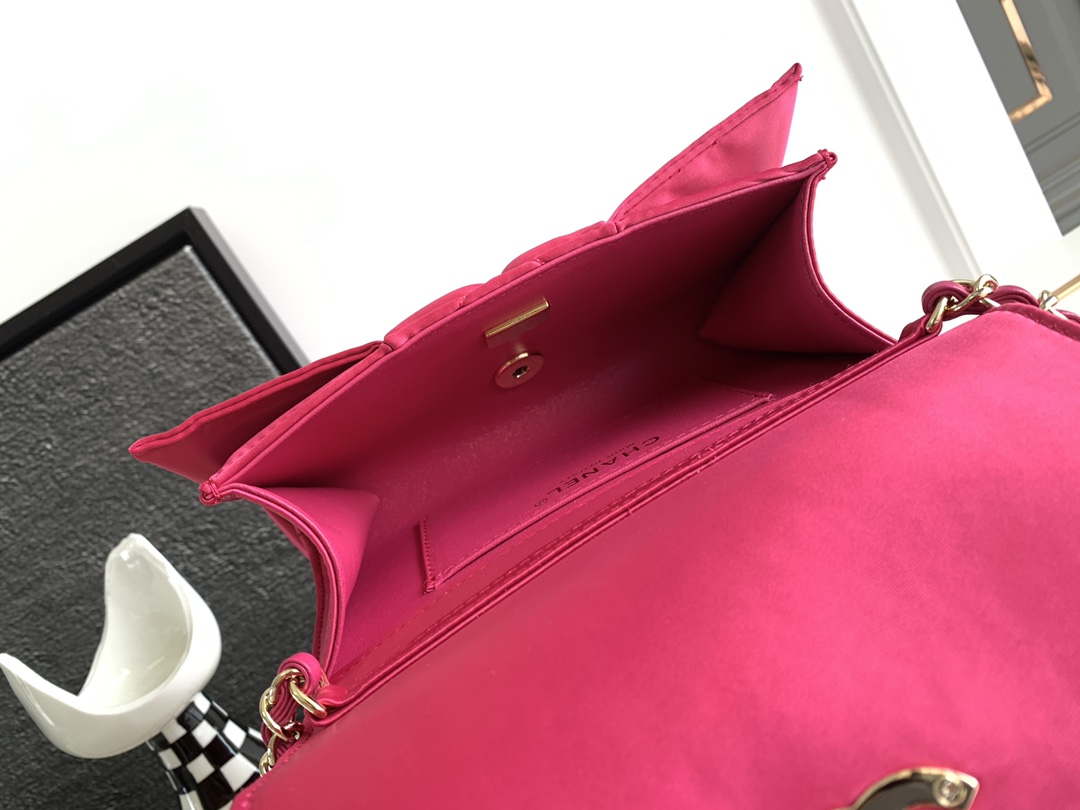 CN AS4098 23A Clutch satin bow evening bag Rose Red 7 chanel as4098 23a clutch satin bow evening bag rose red 007 luxibags.ru .jpg