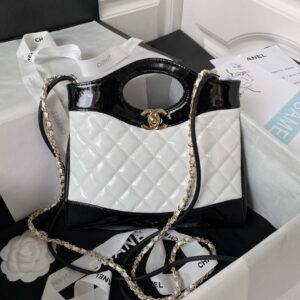 chanel as4133 mini bi color chain patent leather bag white 001 luxibags.ru .jpg