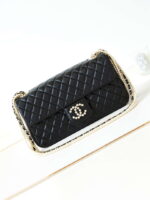 chanel as4245 flap bag lambskin with pearl metal chain black 001 luxibags.ru .jpg