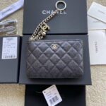 chanel classic card holder zipper grained shiny calfskin a50168 black 010 luxibags.ru .jpg