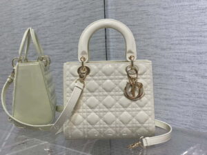 dior m0565 medium lady dior patent cannage calfskin bag white enamel hardware 01 luxibags.ru .jpg