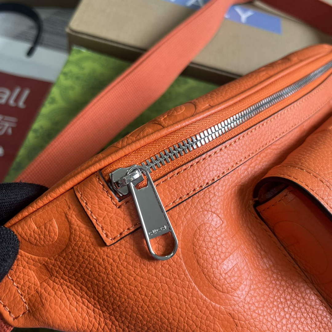 GG 645093 Jumbo GG Belt Bag Orange 6 gucci 645093 jumbo gg belt bag orange 6 luxibags.ru .jpg