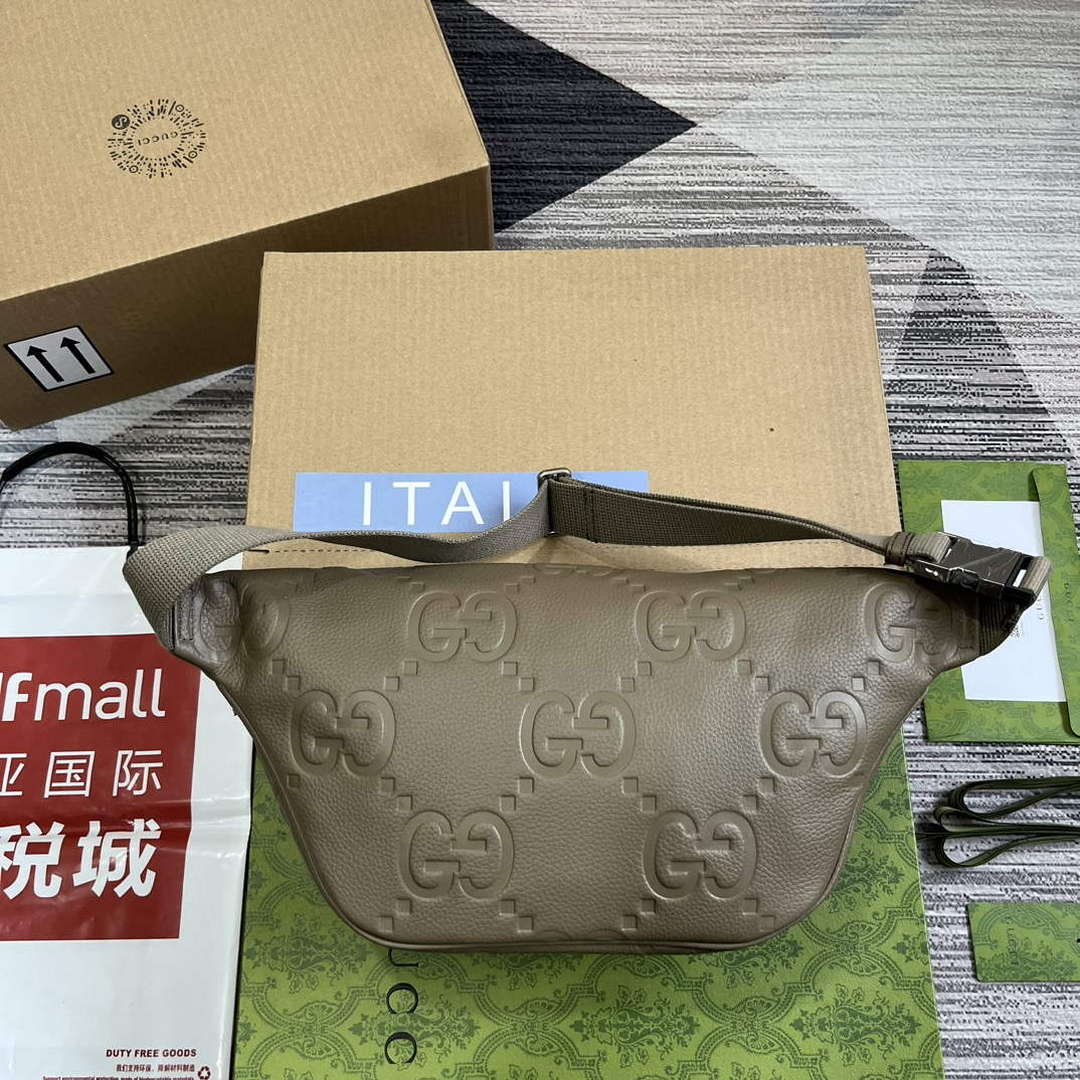 GG 645093 Jumbo GG Belt Bag Taupe 2 gucci 645093 jumbo gg belt bag taupe 2 luxibags.ru .jpg