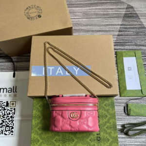 gucci 723770 gg matelasse top handle mini bag pink 1 luxibags.ru .jpg