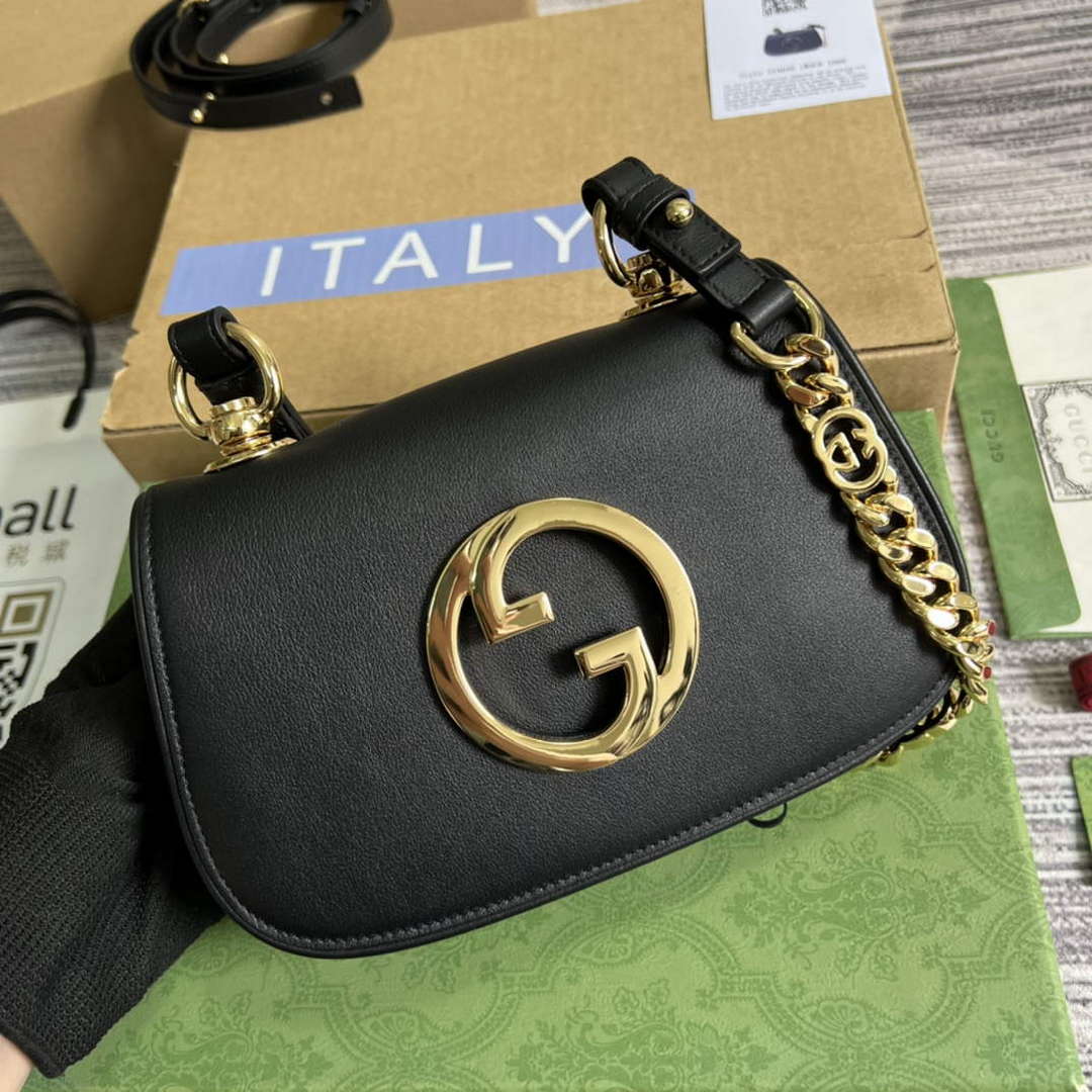 GG 724645 GG Blondie Mini Shoulder Bag Black 4 gucci 724645 gucci blondie mini shoulder bag black 4 luxibags.ru .jpg