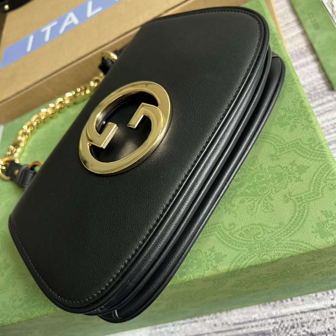 GG 724645 GG Blondie Mini Shoulder Bag Black 6 gucci 724645 gucci blondie mini shoulder bag black 6 luxibags.ru .jpg