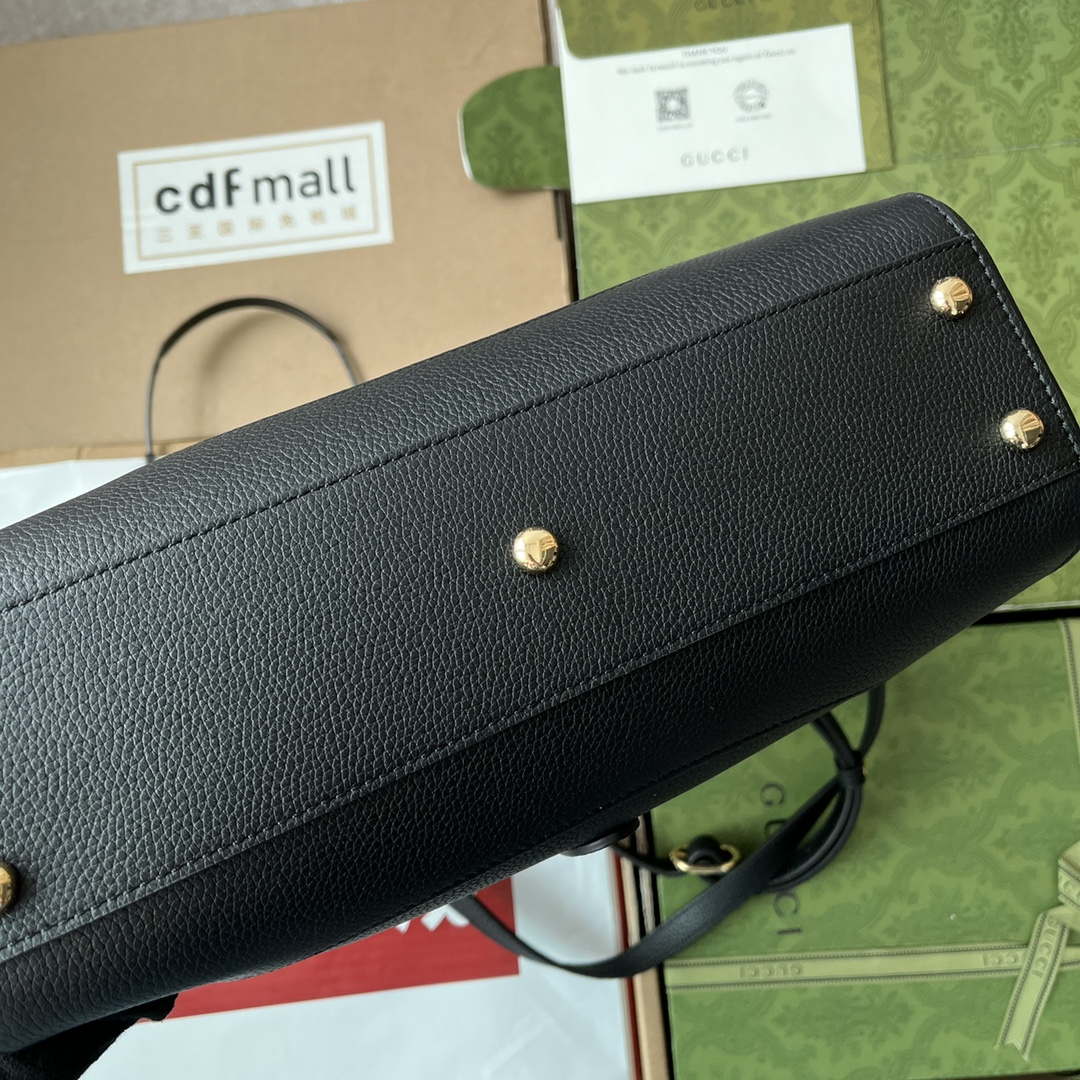 gucci 727810 jackie 1961 small natural grain tote in black leather 005 luxibags.ru .jpg