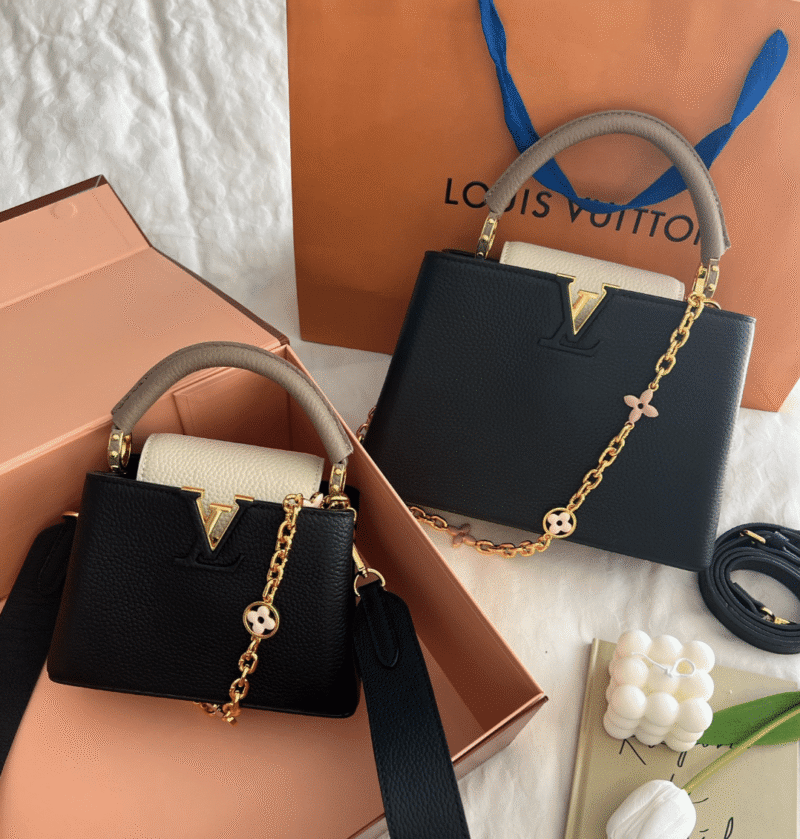 louis vuitton capucines mm bag black and grey 27cm m20708 hnusj.png