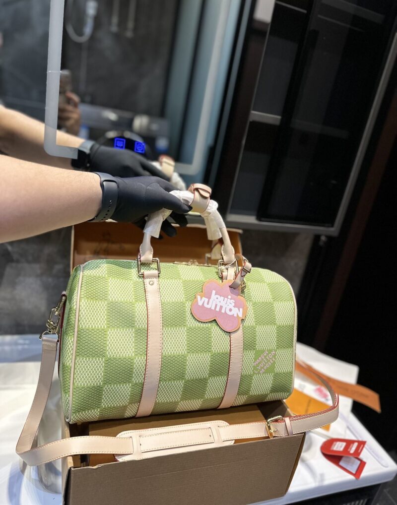 louis vuitton keepall bandoulire damier canvas green 35cm n40671 zok1v.jpg