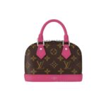 louis vuitton mini alma monogram canvas mix with pink 18cm m83206 znkwz.jpg