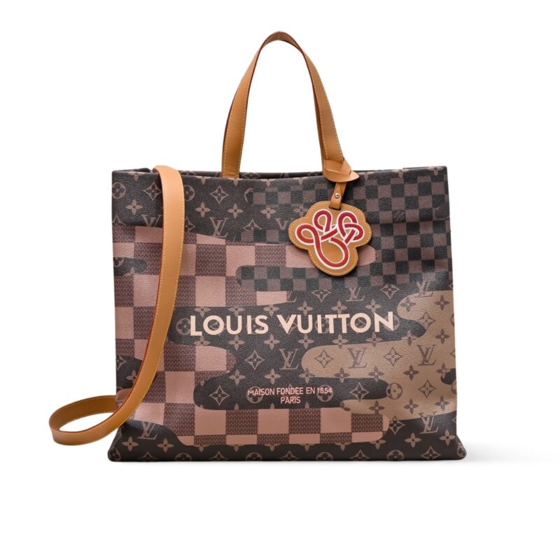louis vuitton shopper tote mm monogram canvas brown 40cm m15274 eufes.jpg