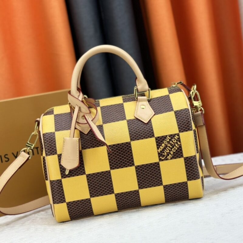 louis vuitton speedy bandoulire 25 damier pop yellow 25cm n40584 suodt.jpg