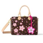 louis vuitton x murakami speedy bandoulire 25 cherry blossom monogram coated canvas sakura brown 25cm m14174 ismar.jpg