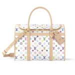 louis vuitton x takashi murakami dog bag multicolore blanc 40cm m13741 kdgjp.jpg