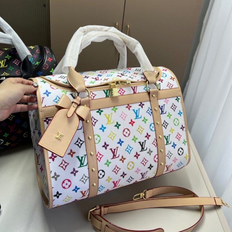 louis vuitton x takashi murakami dog bag multicolore blanc 40cm m13741 n67oz.jpg