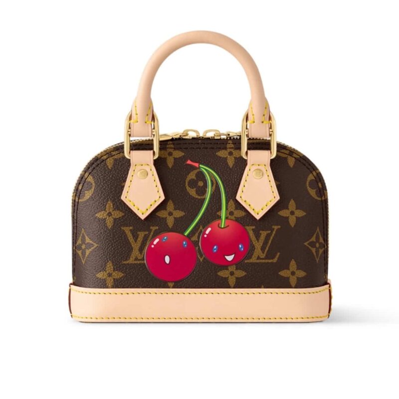 louis vuitton x takashi murakami monogram cerise nano alma brown 16 cm m13416 b3twv.jpg