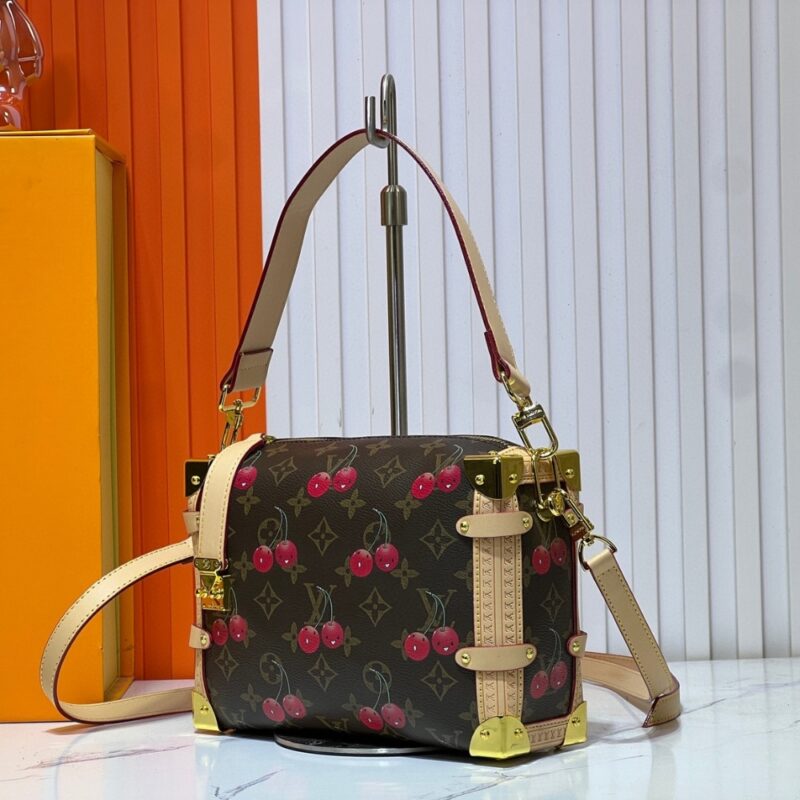 louis vuitton x takashi murakami monogram cerise side trunk mm 21cm brown m14278 g3a8m.jpg