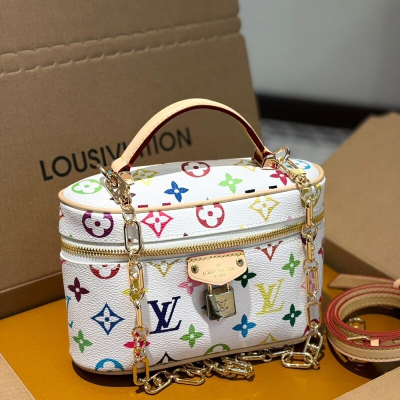 louis vuitton x takashi murakami vanity chain pouch white 20cm m13662 lajtz.jpg