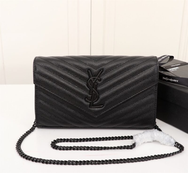 saint laurent cassandre matelass chain wallet in grain de poudre embossed black noir 22cm 377828bow081000 rvpqu.jpeg