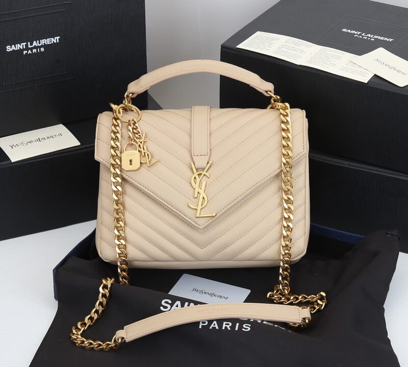 saint laurent collge medium chain bag in quilted leather beige 24cm 600279brm072721 pqqst.jpg