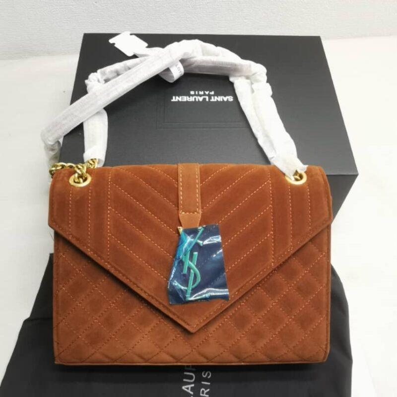 saint laurent envelope medium matelass suede shoulder bag brown 24cm hhxvd.jpg