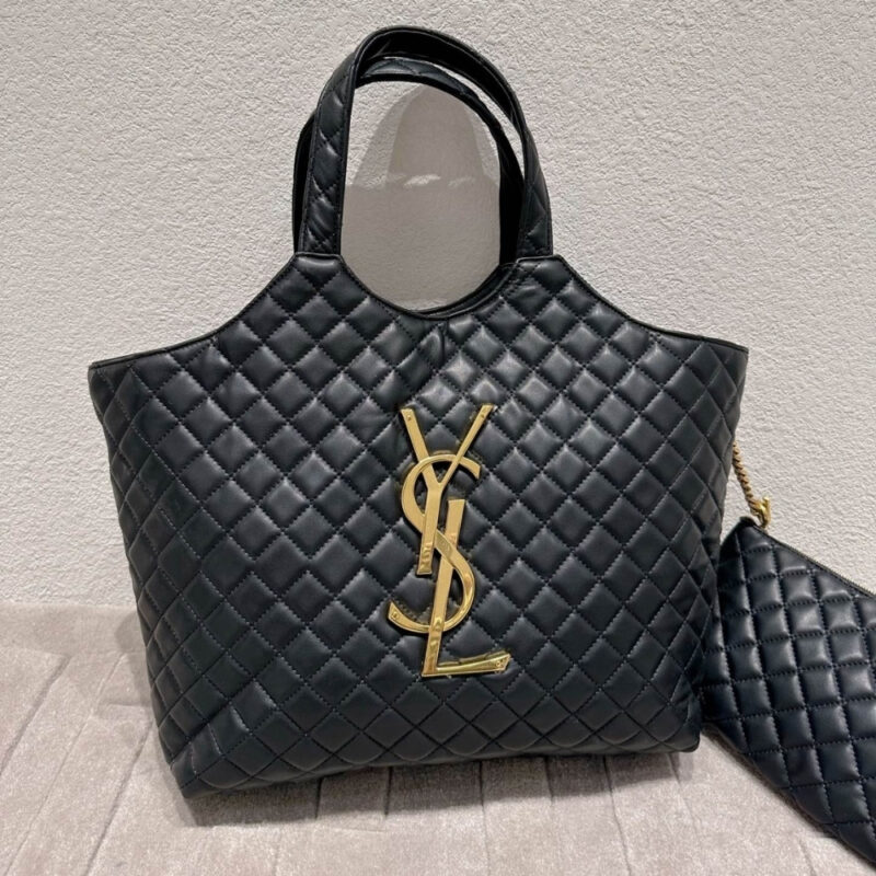 saint laurent icare shopping bag in quilted gold hardware black 40cm egjsx.jpg