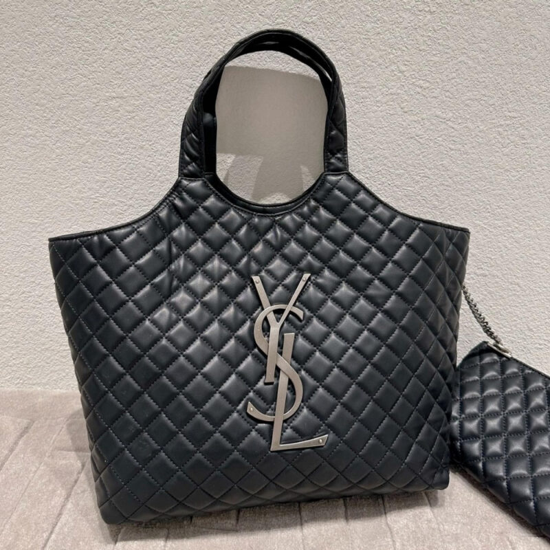 saint laurent icare shopping bag in quilted silver hardware black 40cm kbyyx.jpg