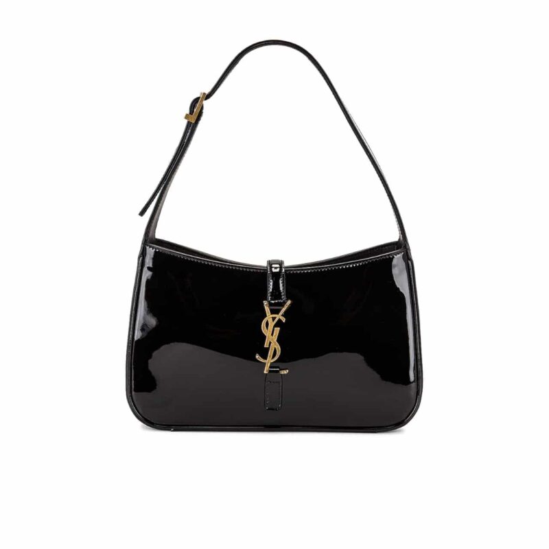 saint laurent le 5 a 7 patent hobo bag in shiny leather black 25cm 2bep7.jpg