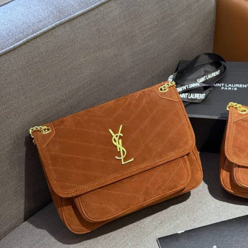 saint laurent niki baby chain bag in suede brown 28cm 6237483 b36ph.jpg